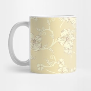 Creepy Flowers Pattern 6 Mug